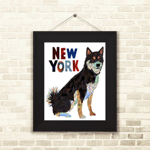 SHIBA INU DOG ART