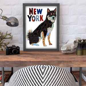 SHIBA INU DOG ART