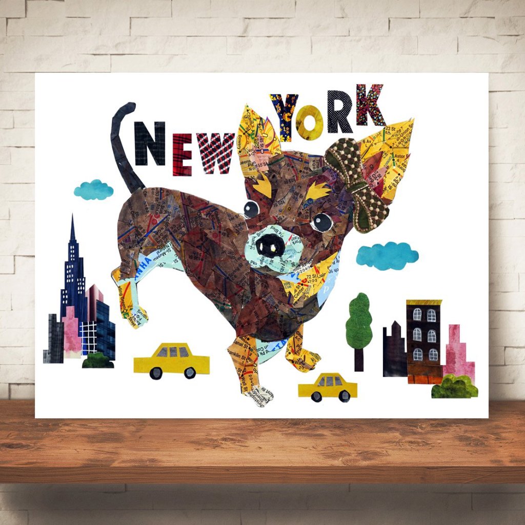 Map dog love teacup chihuahua Dog
