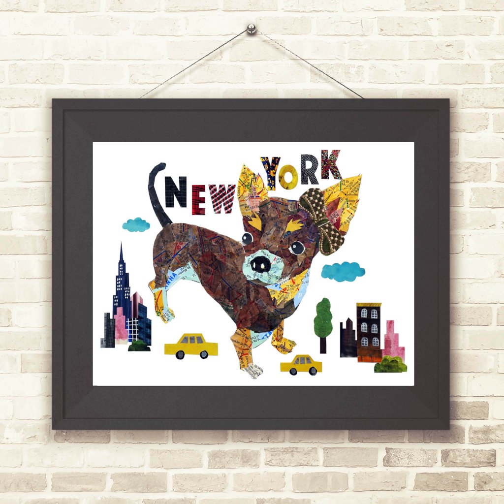 Map dog love teacup chihuahua Dog