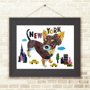 Map dog love teacup chihuahua Dog
