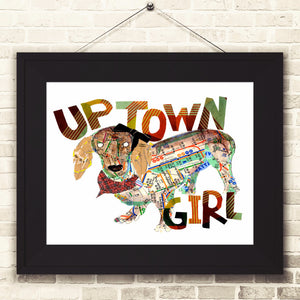 Map dog "UPTOWN GIRL"